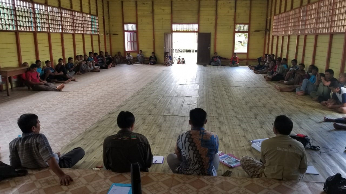 Masyarakat Adat Punan Hovongan Desa Tanjung Lokang Mengenal Lebih Dekat TN Betung Kerihun