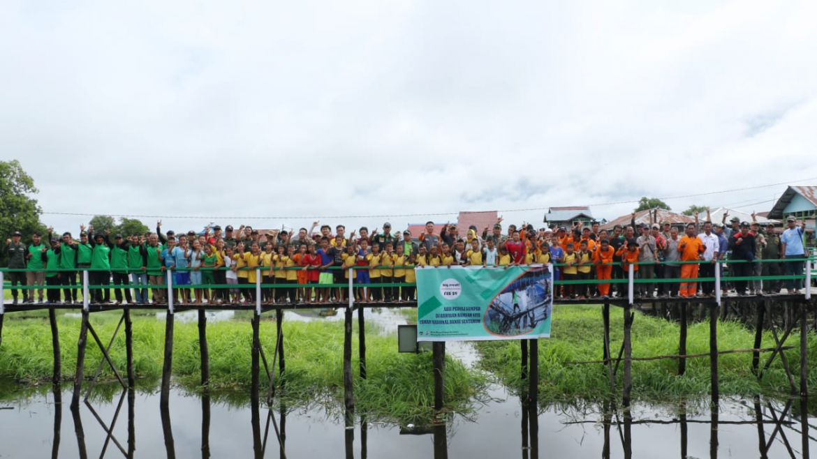 Aksi Bersih & Olah Sampah Di Kawasan Ramsar Site Dari Balai Besar Tana Bentarum